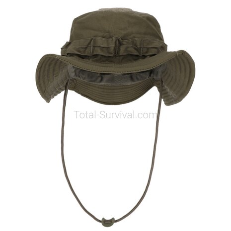 AB Kabano Bush Hat SF Boonie IRR Rip Stop, RAL7013 legergroen