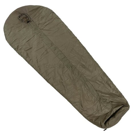 KL landmacht Mummy slaapzak 2-laagse vulling, 3 seizoenen, modulair, Ranger green
