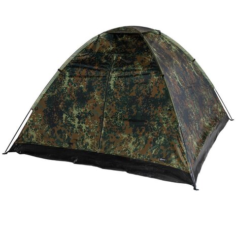 AB Monodom Zelt mit Bodenplane, 3 Personen, Flecktarn