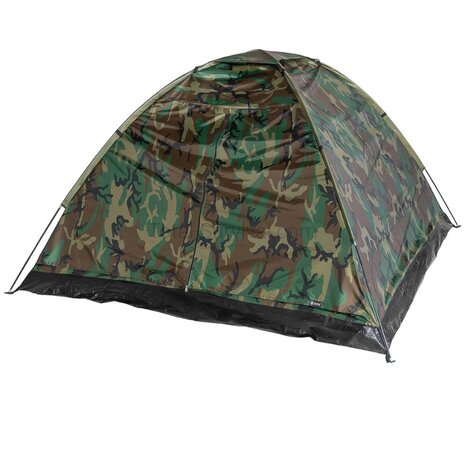 AB Monodom Zelt mit Bodenplane, 3 Personen, Woodland