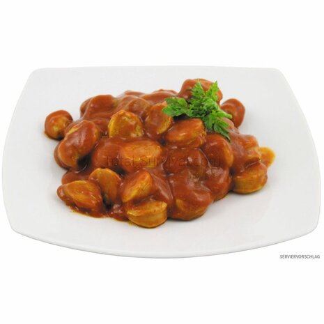 MFH Currywurst, 400g, emergency food