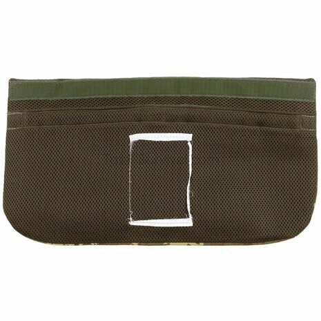 Italian NC4 ballistic body armor groin protection with Kevlar inserts, Vegetato camo