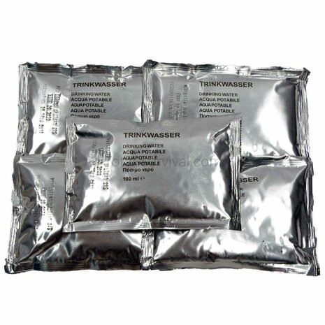 Convar Field Kitchen, Emergency Food 72-hour food bucket with drinking water