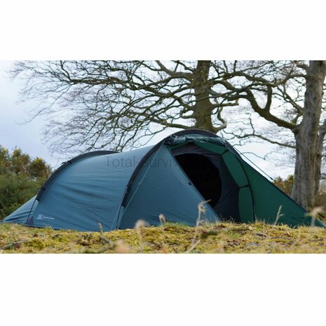 Highlander Blackthorn 2 Gen II tent with groundsheet, 2-person, Scarab Green