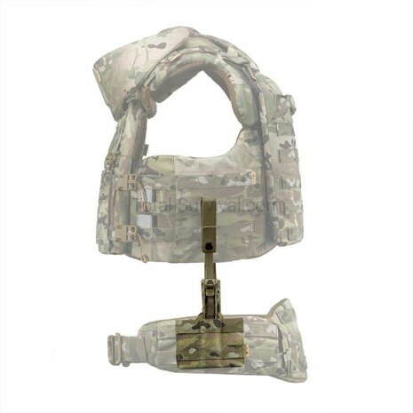 M-Tac adaptateur de ceinture Molle pour le syst&egrave;me Crye STKSS, Multicam