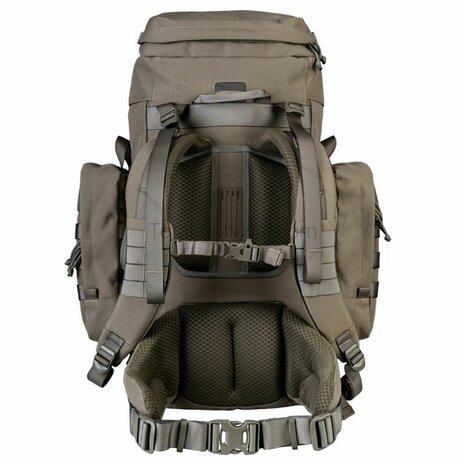 Highlander Pinnacle Bergrucksack mit Seitentaschen, 50 l, Ranger gr&uuml;n