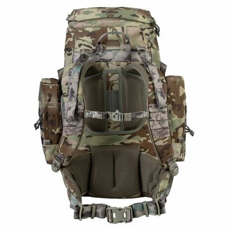 Highlander Pinnacle Bergrucksack mit Seitentaschen, 50 l, HMTC Multicam
