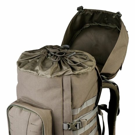 Highlander Pinnacle Bergrucksack mit Seitentaschen, 90 l, Ranger gr&uuml;n