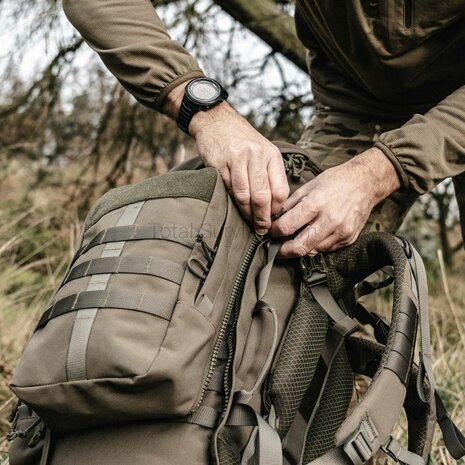 Highlander Pinnacle Bergrucksack mit Seitentaschen, 90 l, Ranger gr&uuml;n