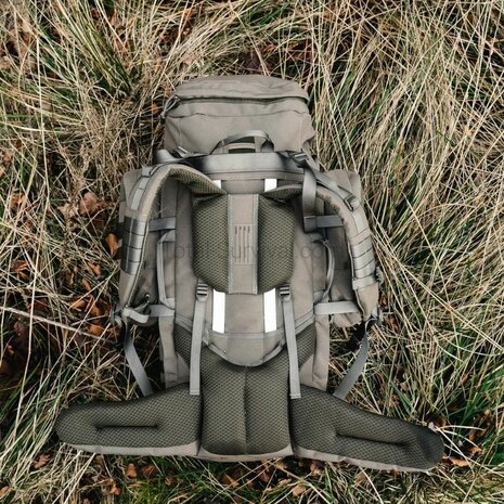 Highlander Pinnacle Bergrucksack mit Seitentaschen, 90 l, Ranger gr&uuml;n
