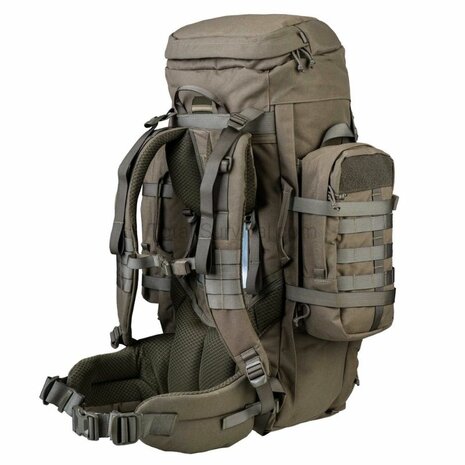 Highlander Pinnacle Bergrucksack mit Seitentaschen, 70 l, Ranger gr&uuml;n