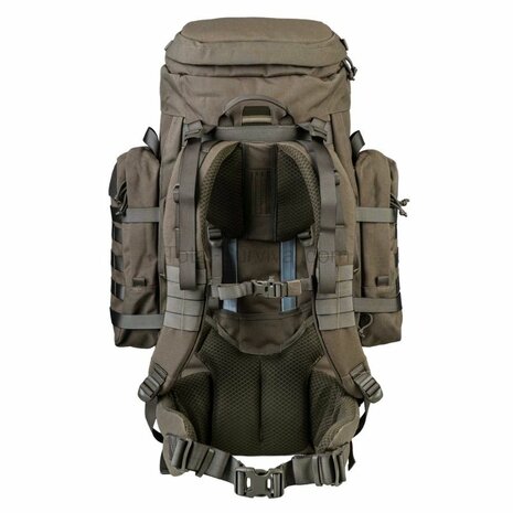 Highlander Pinnacle Bergrucksack mit Seitentaschen, 70 l, Ranger gr&uuml;n