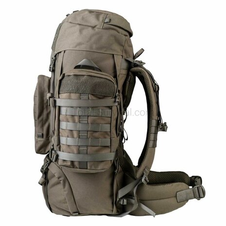 Highlander Pinnacle Bergrucksack mit Seitentaschen, 70 l, Ranger gr&uuml;n