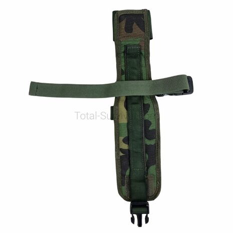 Marinekorps Beinholster f&uuml;r Messer oder Bajonett, Molle, Forest camo