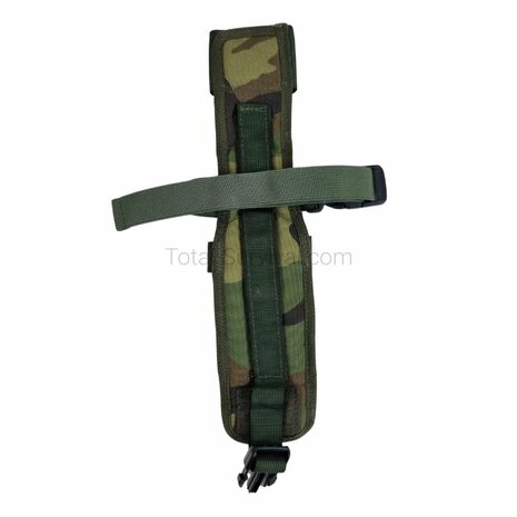 Korps mariniers beenholster voor mes of bajonet, Molle, Forest camo