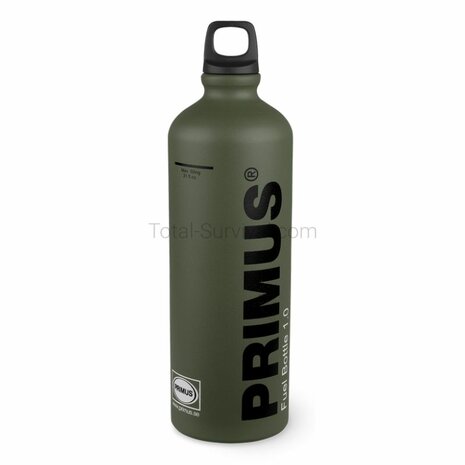 Primus Brandstof fles 1L 25CM, legergroen