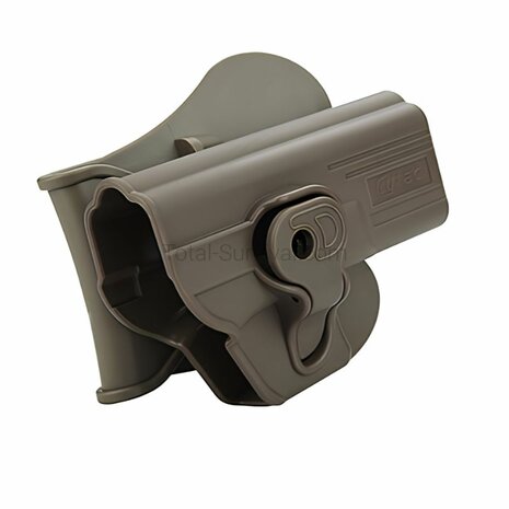 Cytac Paddle-Holster FDE Glock 19/23/32 Rechts, Dark Coyote