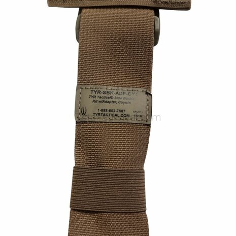 TYR Tactical Seiten Schnallen Set mit Adapter f&uuml;r Plattentr&auml;ger, Coyote Tan
