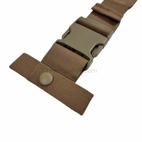 TYR Tactical Seiten Schnallen Set mit Adapter f&uuml;r Plattentr&auml;ger, Coyote Tan