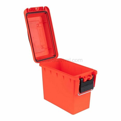 Fosco Kunststoff Munitionsbox kompakt, Orange