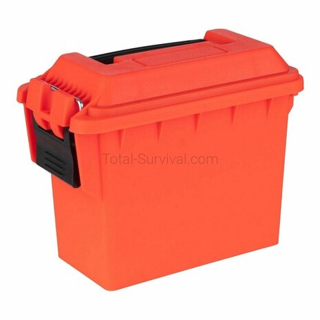 Fosco Kunststoff Munitionsbox kompakt, Orange