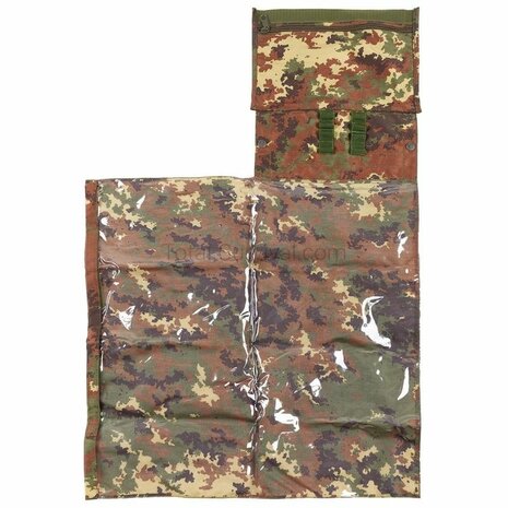 Faltbare Kartentasche der italienischen Armee, Vegetato camo