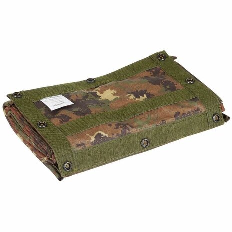 Faltbare Kartentasche der italienischen Armee, Vegetato camo