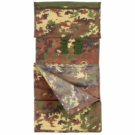Faltbare Kartentasche der italienischen Armee, Vegetato camo