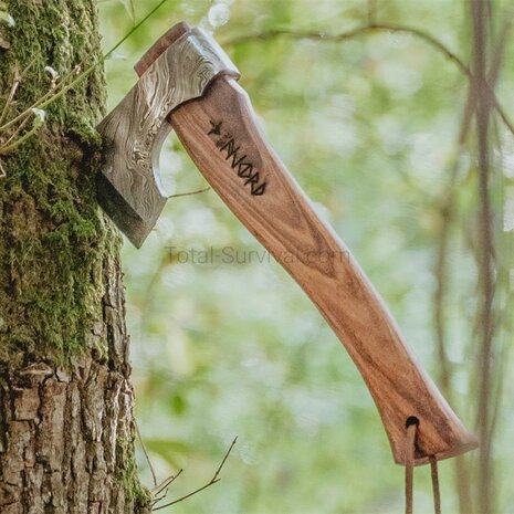 Njord Huldra Damast Viking Medium Trekkingaxt