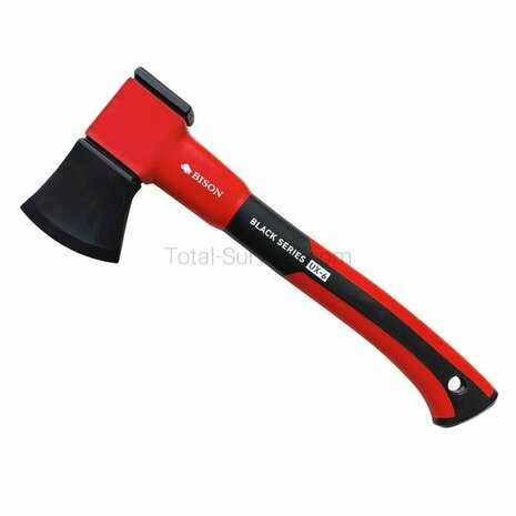 Bison Black Series UX-6 Universal Beil klein, schwarz/rot