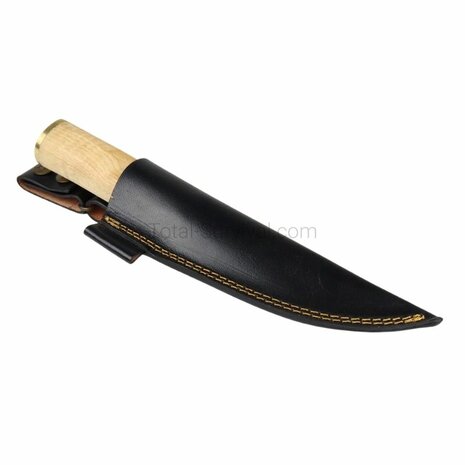 Njord Pelle Puukko Bushcraftmesser feststehende Klinge mit Palisandergriff