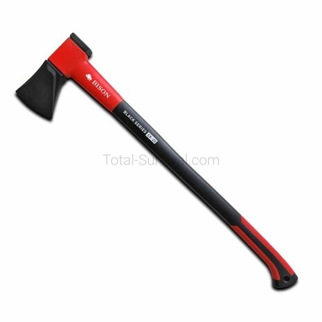 Bison Black Series SX-20 kloofbijl groot, zwart/rood