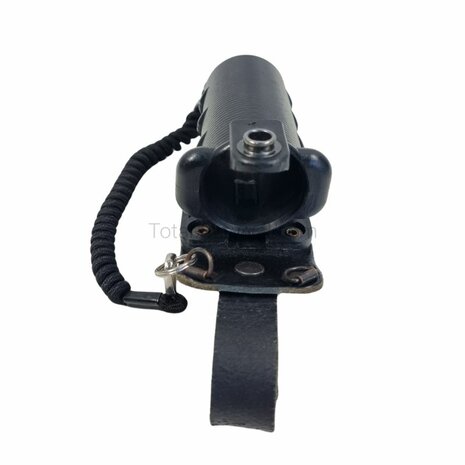 Peter Jones P175 Sprayhouder swivel met Klick Fast (riem)bevestiging, zwart