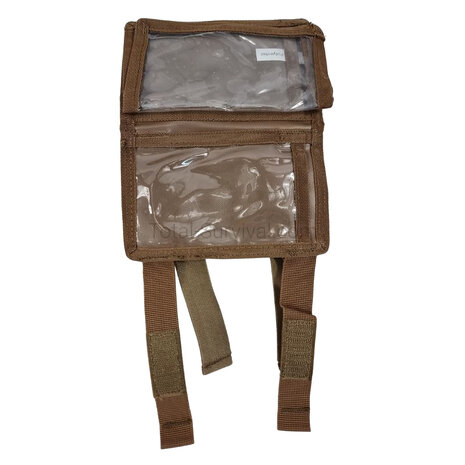 101 Inc Armtasche / Wrist office Molle, rechts, coyote tan