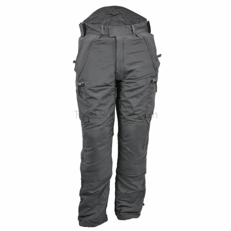 AB thermische overbroek met suspenders Ale-Tex zwart