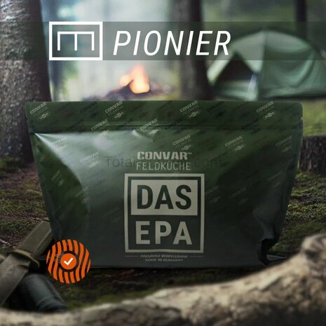 Convar DAS EPA 24hr Day Ration Pack MRE, Genietroepen