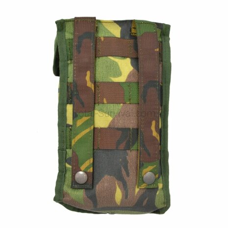 Feldflaschentasche der niederl&auml;ndischen Armee Molle f&uuml;r Wasserflasche und Becher, Woodland DPM