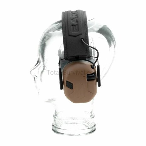 Earmor M300A actieve gehoorbescherming, EN352, Coyote tan