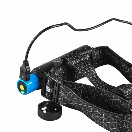 Nebo Einstein 1500 Flex LED hoofdlamp IPX4 2-kleuren oplaadbaar
