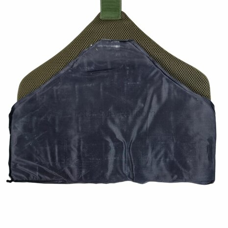 Italian NC4 ballistic upper arm protectors with inserts, Pair (left-right), Vegetato camo