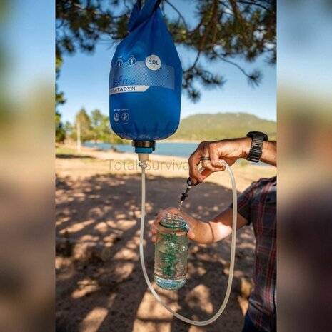 Katadyn Gravity BeFree waterfilter 6L, opvouwbaar