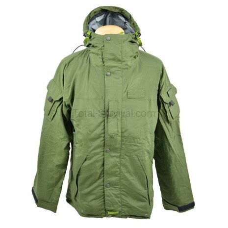 AB softshell regenjas Ale-Tex 3-laminaat legergroen