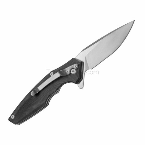 M-Tac type 20 EDC zakmes D2 staal, zwart