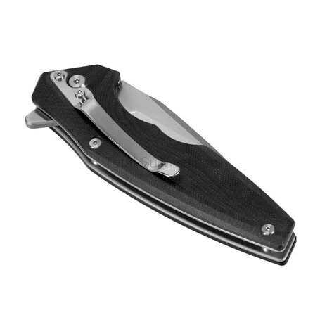 M-Tac type 20 EDC zakmes D2 staal, zwart