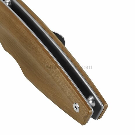 M-Tac type 20 EDC zakmes D2 staal, Dark coyote