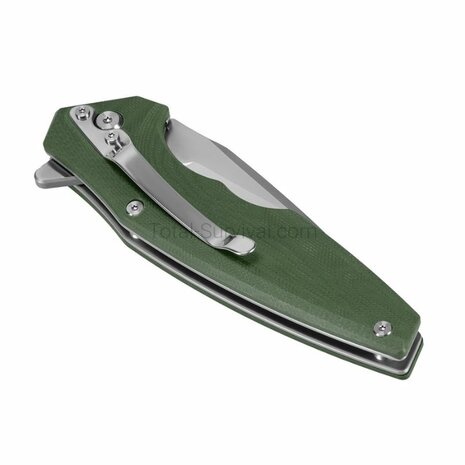 M-Tac type 20 EDC zakmes D2 staal, olijfgroen
