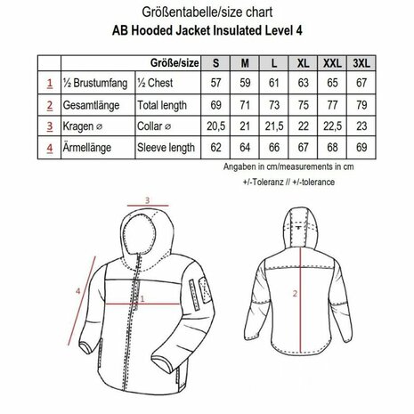 AB lichtgewicht isolatiejas Level 4 ECWCS met PrimaLoft&reg; met capuchon, Multicam