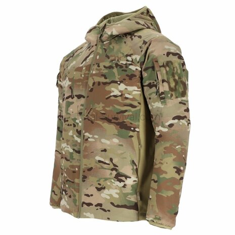 AB lichtgewicht isolatiejas Level 4 ECWCS met PrimaLoft&reg; met capuchon, Multicam