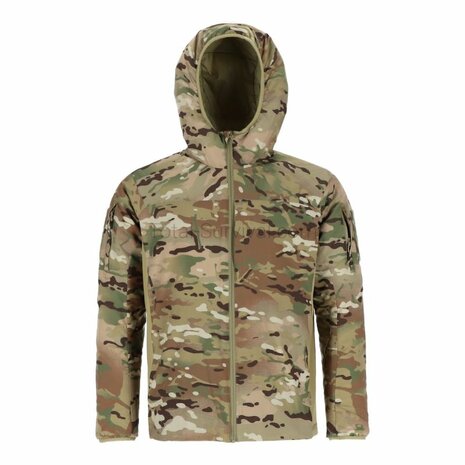 AB lichtgewicht isolatiejas Level 4 ECWCS met PrimaLoft&reg; met capuchon, Multicam