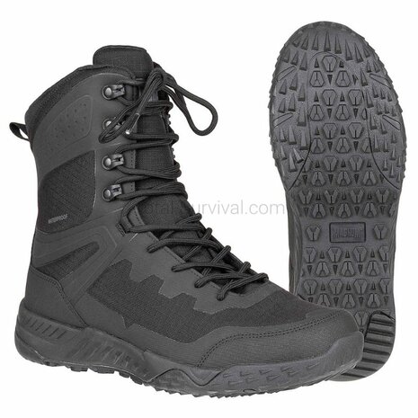 Magnum Ultima 8.0 SZ WP combat boots hoog, zwart